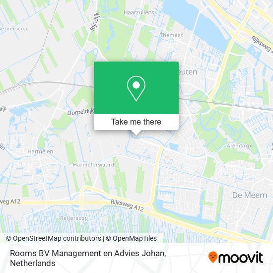 Rooms BV Management en Advies Johan map