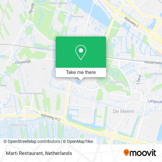 Marti Restaurant map
