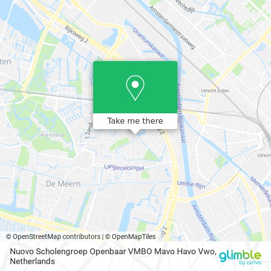 Nuovo Scholengroep Openbaar VMBO Mavo Havo Vwo map