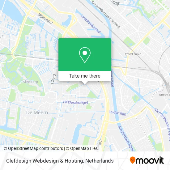 Clefdesign Webdesign & Hosting map