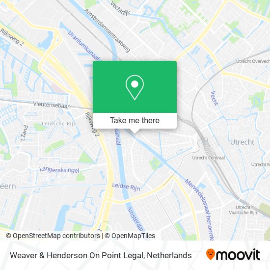 Weaver & Henderson On Point Legal map