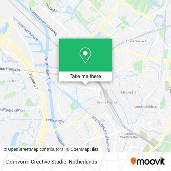 Domvorm Creative Studio map