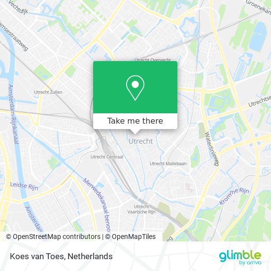 Koes van Toes map