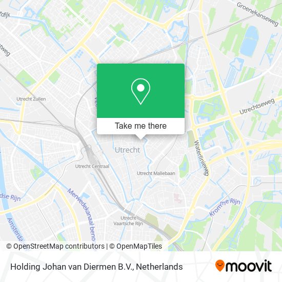 Holding Johan van Diermen B.V. map