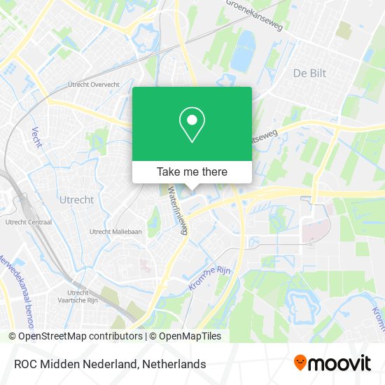 ROC Midden Nederland Karte