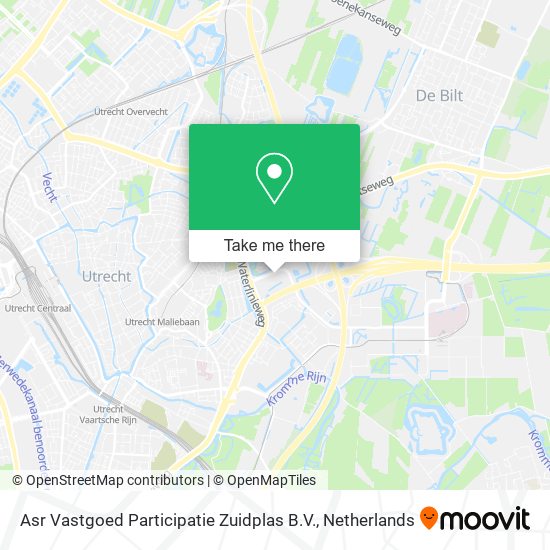 Asr Vastgoed Participatie Zuidplas B.V. Karte