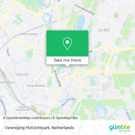 Vereniging Hofzichtpark Karte