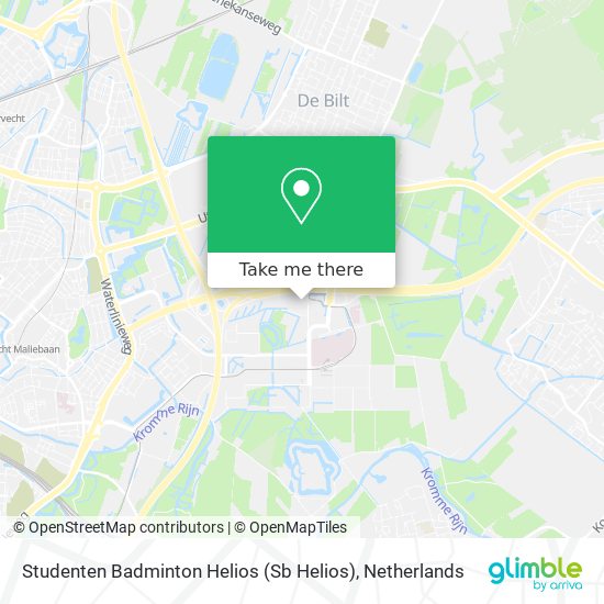 Studenten Badminton Helios (Sb Helios) map