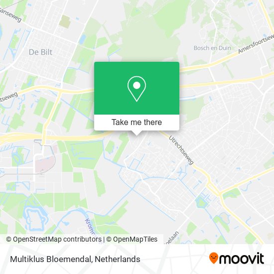 Multiklus Bloemendal map