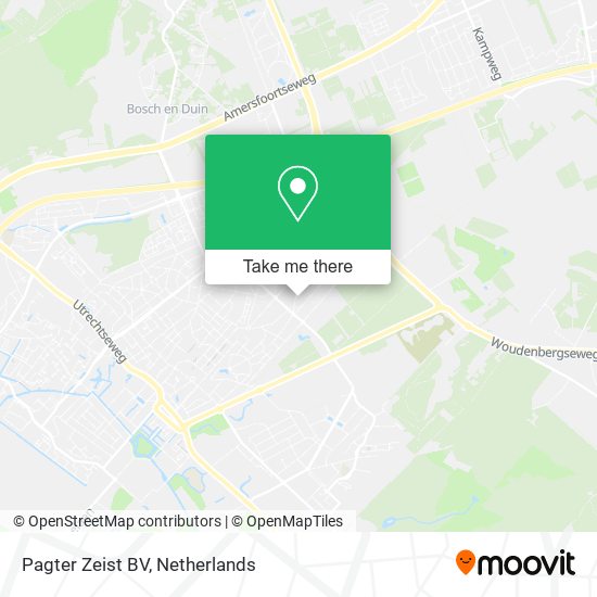 Pagter Zeist BV map