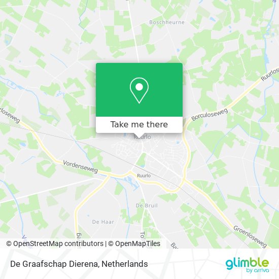 De Graafschap Dierena map