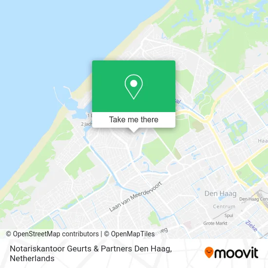 Notariskantoor Geurts & Partners Den Haag map