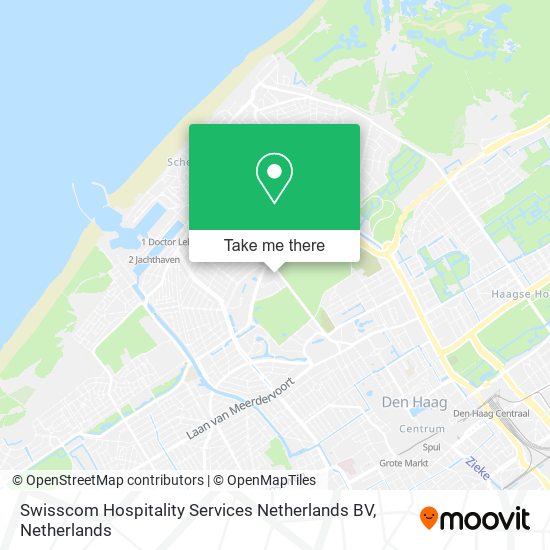 Swisscom Hospitality Services Netherlands BV map