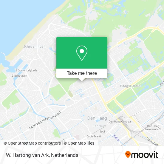 W. Hartong van Ark Karte