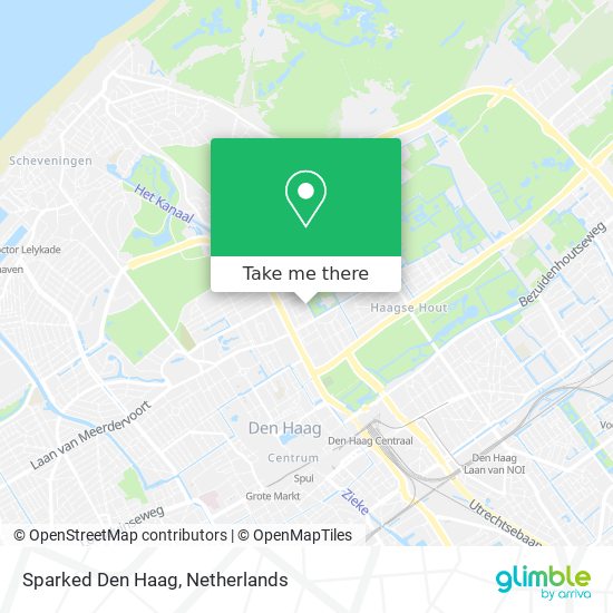 Sparked Den Haag map