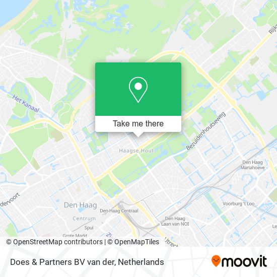 Does & Partners BV van der map