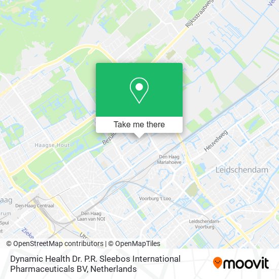 Dynamic Health Dr. P.R. Sleebos International Pharmaceuticals BV map