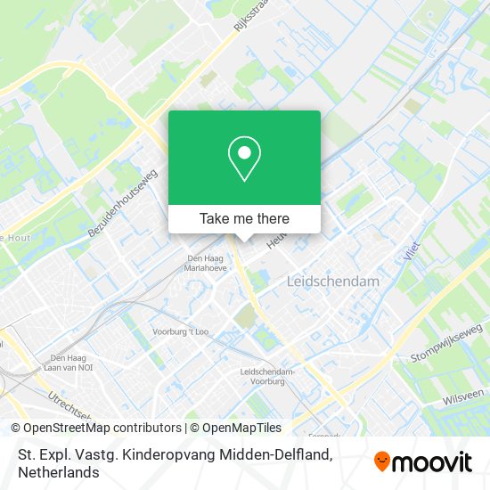 St. Expl. Vastg. Kinderopvang Midden-Delfland map