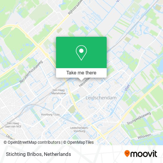 Stichting Bribos map