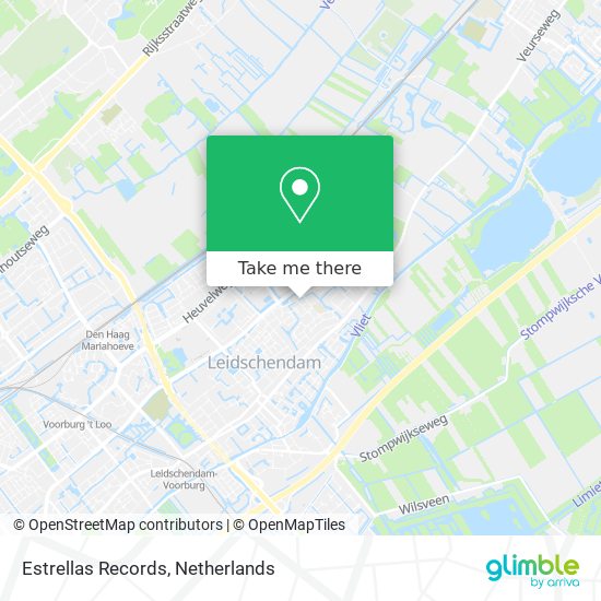 Estrellas Records map