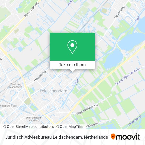 Juridisch Adviesbureau Leidschendam map