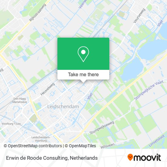 Erwin de Roode Consulting map