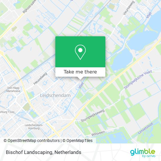 Bischof Landscaping map