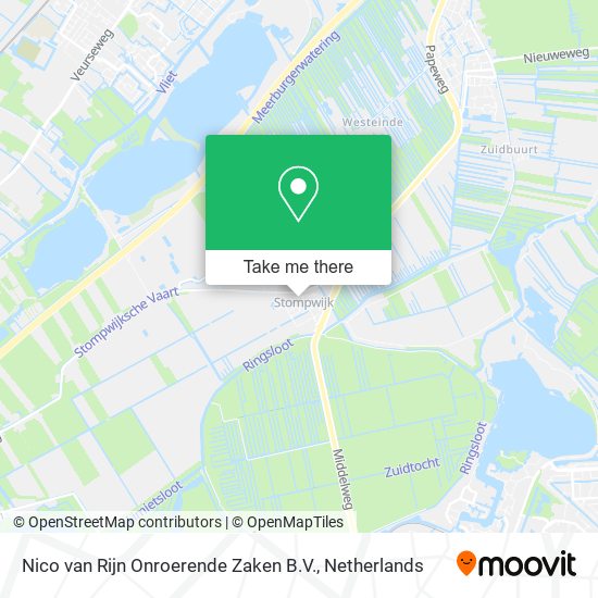 Nico van Rijn Onroerende Zaken B.V. map