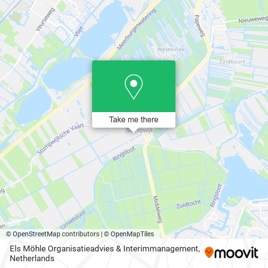 Els Möhle Organisatieadvies & Interimmanagement map