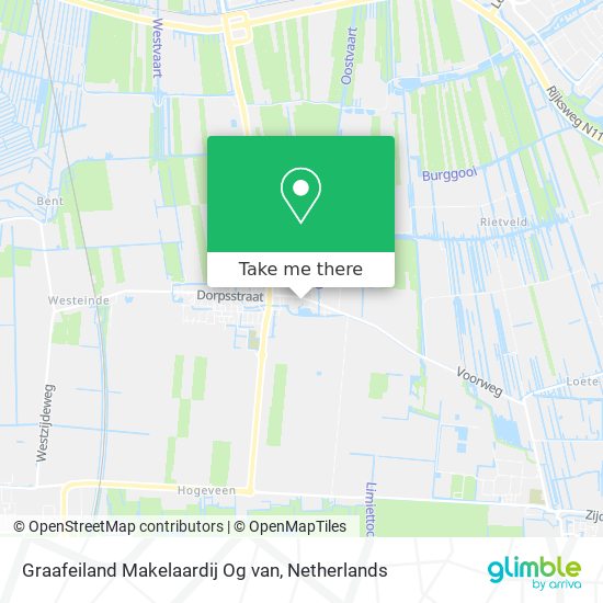 Graafeiland Makelaardij Og van map