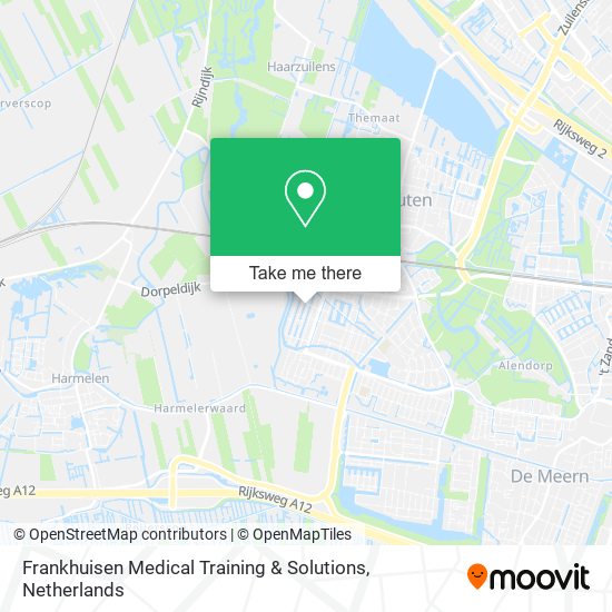 Frankhuisen Medical Training & Solutions map