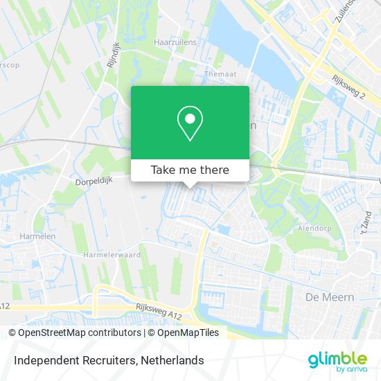 Independent Recruiters map