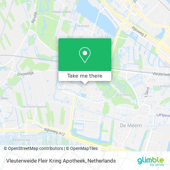 Vleuterweide Fleir Kring Apotheek map