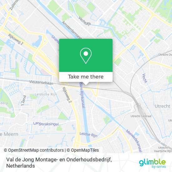Val de Jong Montage- en Onderhoudsbedrijf map