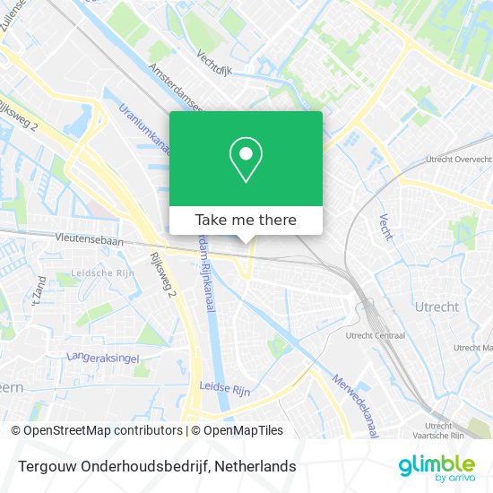 Tergouw Onderhoudsbedrijf map