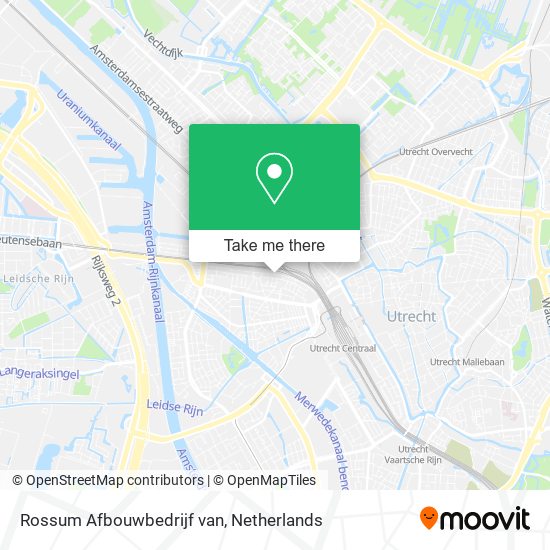 Rossum Afbouwbedrijf van map