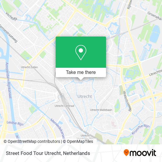 Street Food Tour Utrecht map