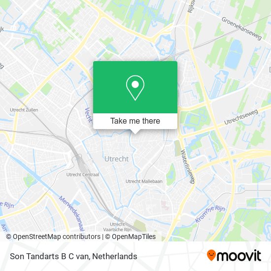 Son Tandarts B C van map