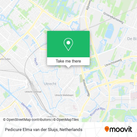 Pedicure Elma van der Sluijs map