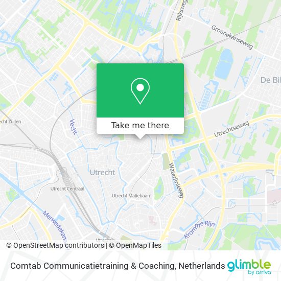 Comtab Communicatietraining & Coaching map