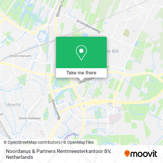 Noordanus & Partners Rentmeesterkantoor BV map