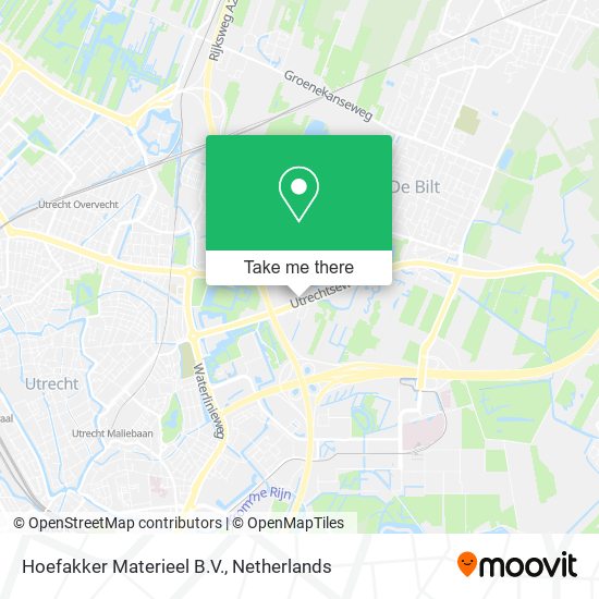 Hoefakker Materieel B.V. map