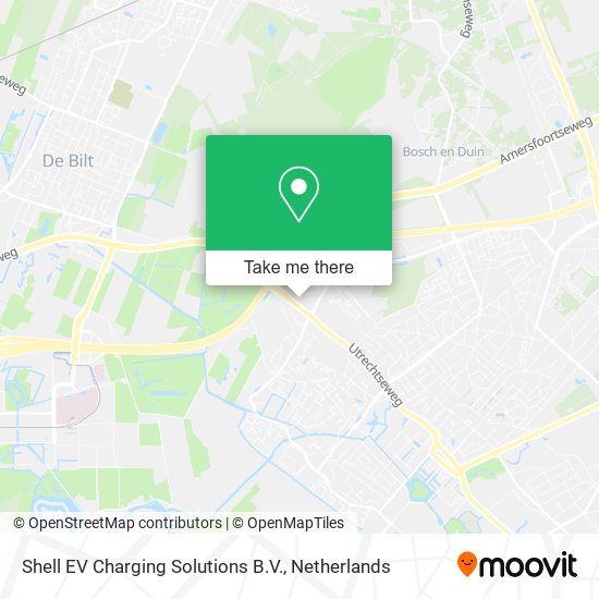 Shell EV Charging Solutions B.V. map