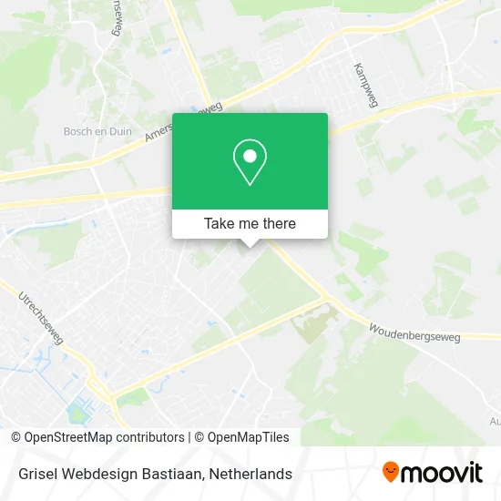 Grisel Webdesign Bastiaan map