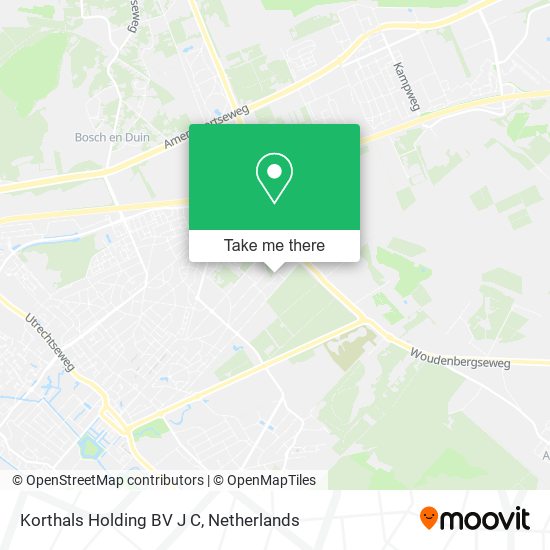 Korthals Holding BV J C map