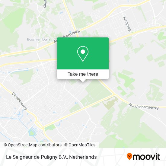 Le Seigneur de Puligny B.V. map