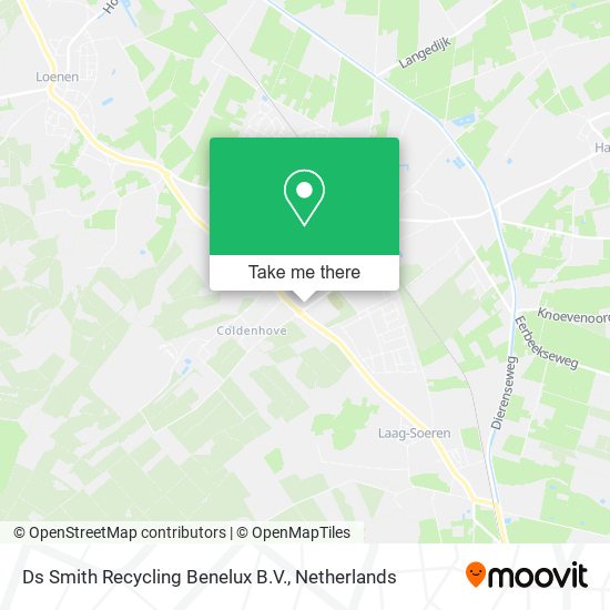 Ds Smith Recycling Benelux B.V. map