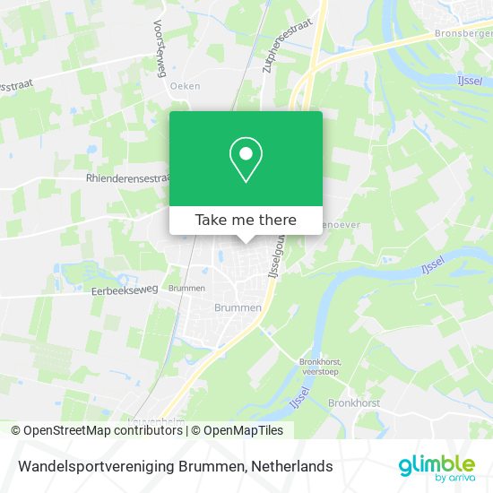 Wandelsportvereniging Brummen map