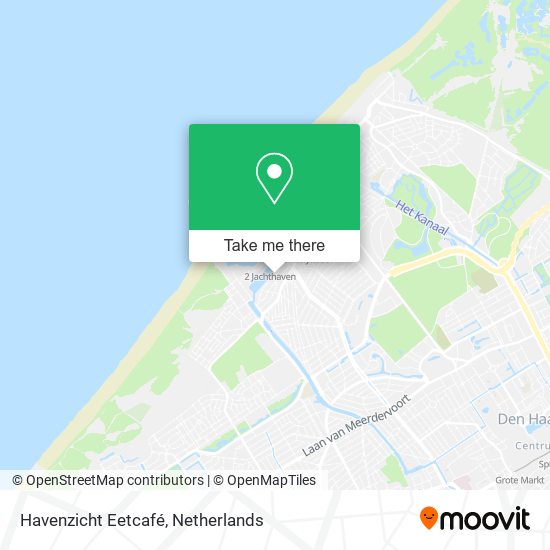 Havenzicht Eetcafé map