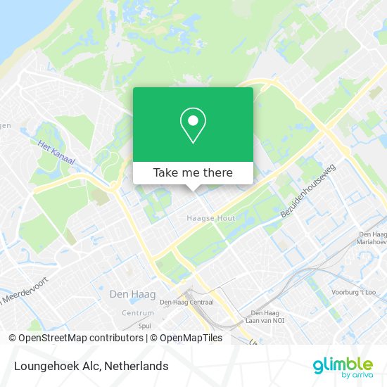Loungehoek Alc map